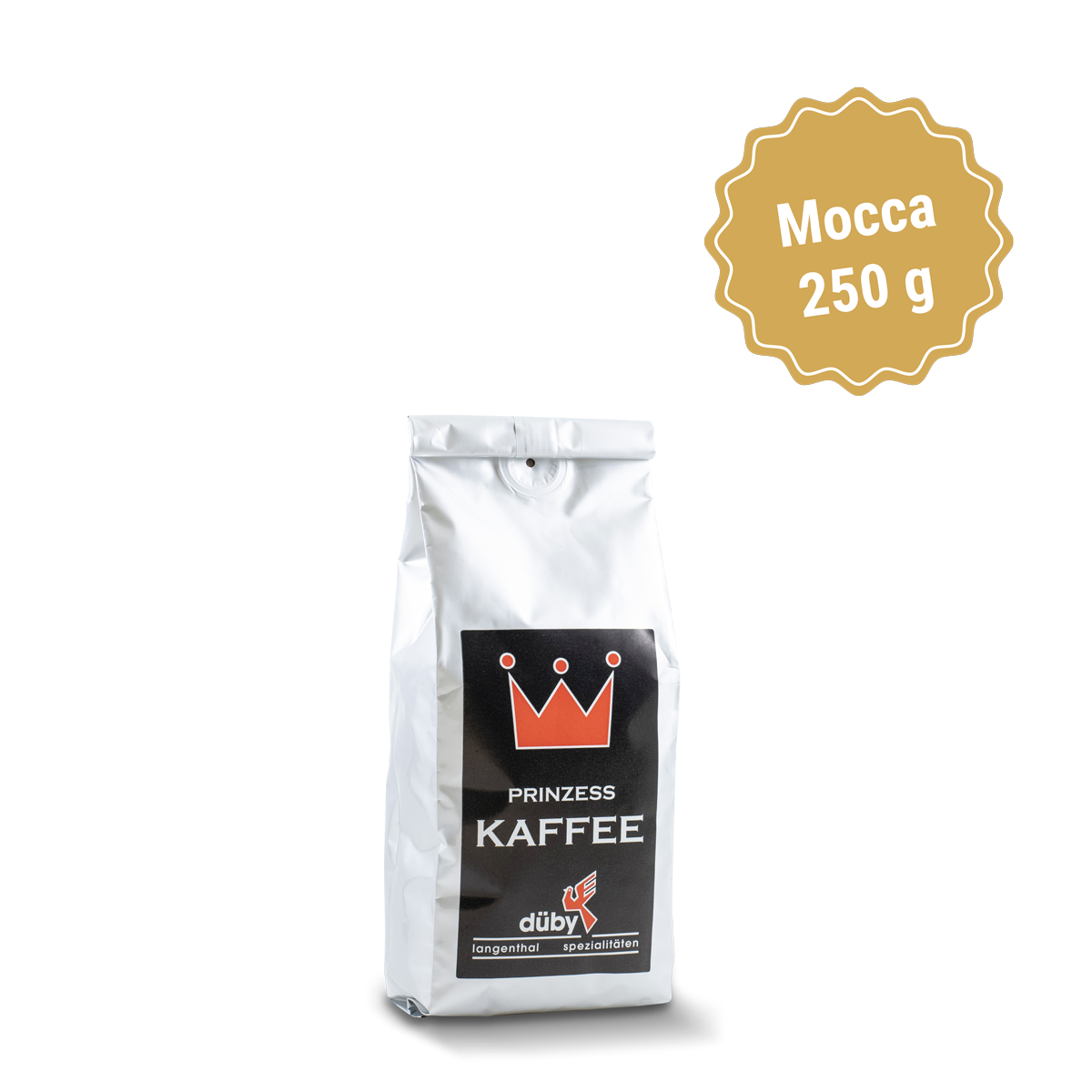 Düby Prinzess Kaffee «Mocca» 250g :: Düby AG Spezialitäten