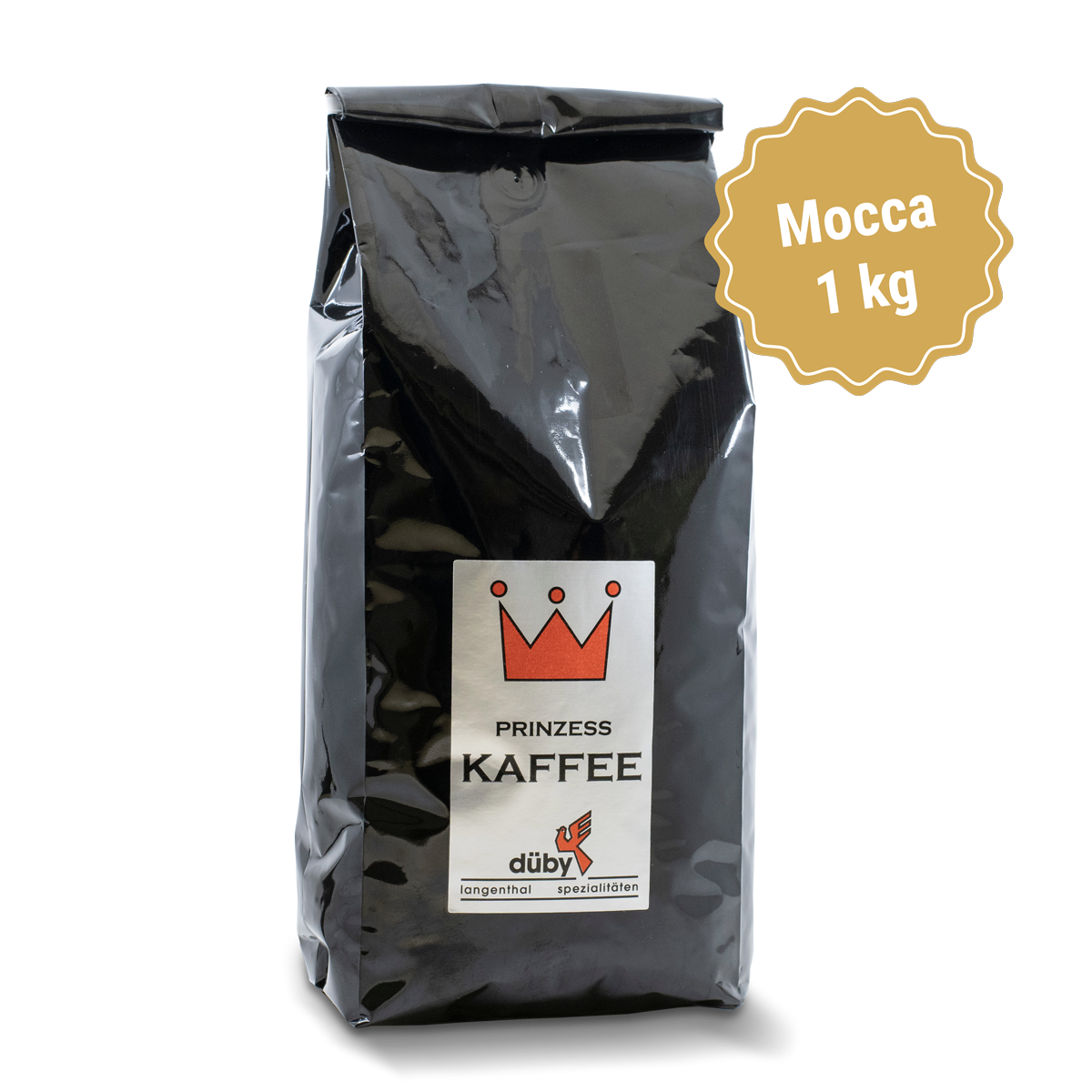 Düby Prinzess Kaffee «Mocca» 1kg :: Düby AG Spezialitäten